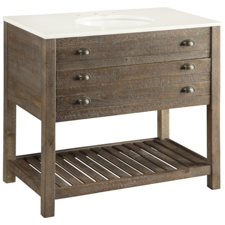 One Drawer Sink Vanity