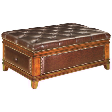 Two Drawer Storage Ottoman