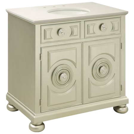 Two Door Vanity Sink