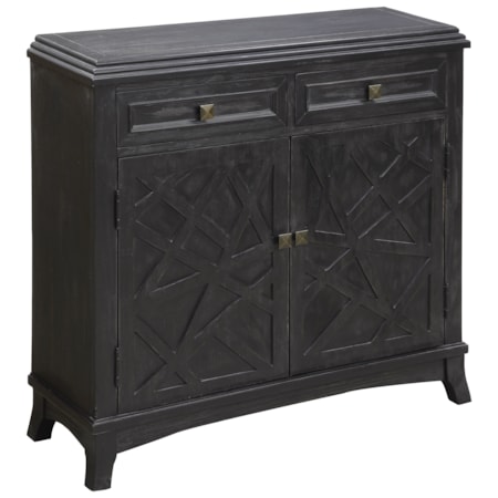 Two Door Two Drawer Cabinet