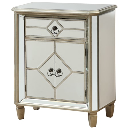 One Drawer Two Door Cabinet