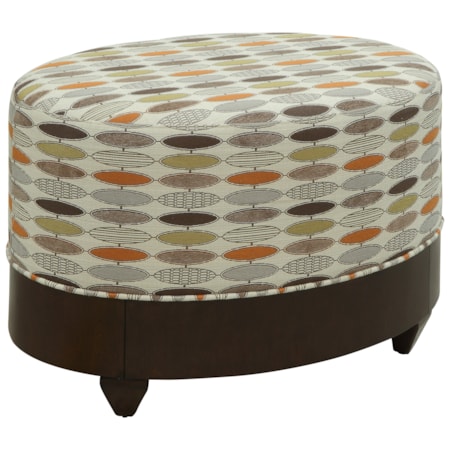 Oval Ottoman
