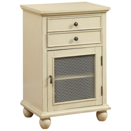 Two Drawer One Door Cabinet