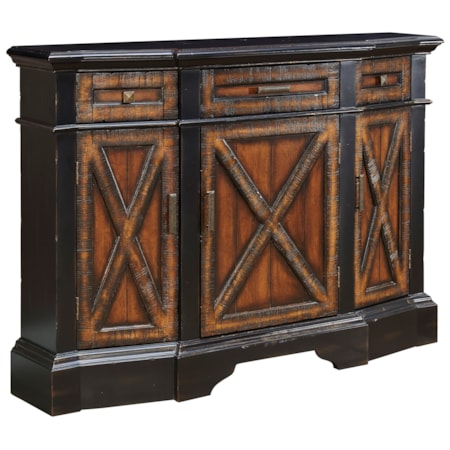 Three Drawer Three Door Credenza
