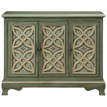 Three Door Media Credenza