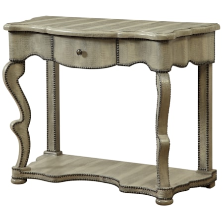 One Drawer Console Table