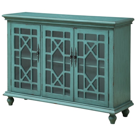 Three Door Media Credenza