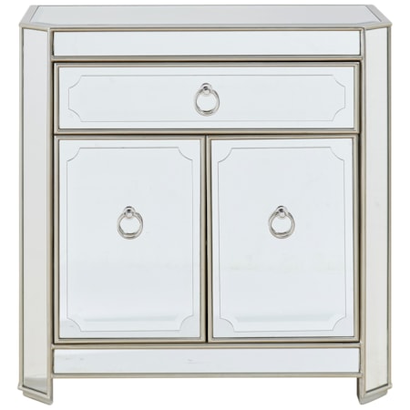 One Drawer Two Door Cabinet