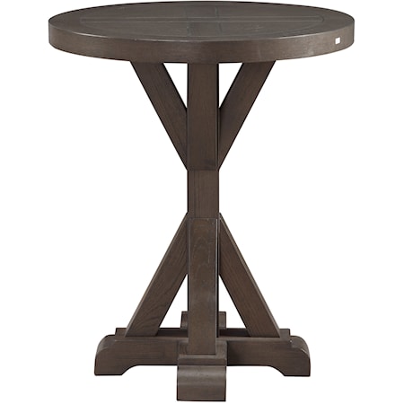 Westbrook Round End Table