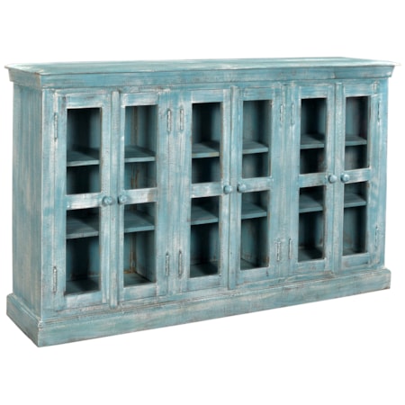 Six Door Credenza
