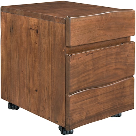 Two Drawer Castered File Cabinet