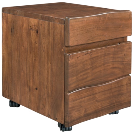 Two Drawer Castered File Cabinet