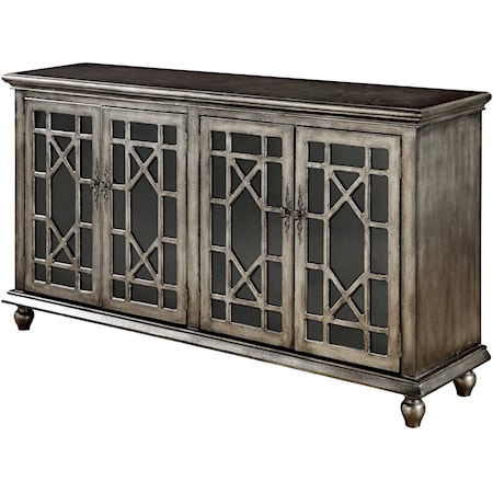 Four Door Media Credenza