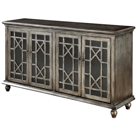 Four Door Media Credenza