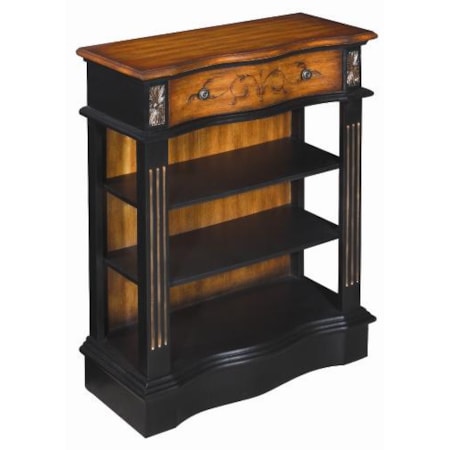 1 Drawer and 3 Shelf Bookcase