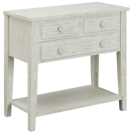 Three Drawer Console Table