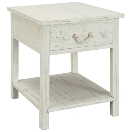 Sanibel One Drawer End Table