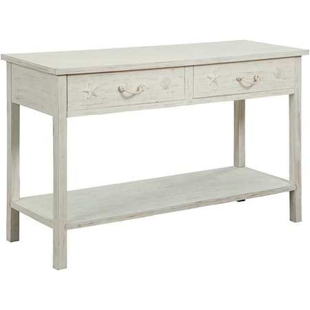 Sanibel Two Drawer Console Table