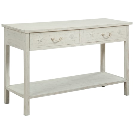 Sanibel Two Drawer Console Table
