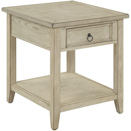 Summerville One Drawer End Table