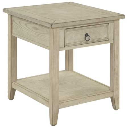Summerville One Drawer End Table