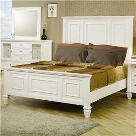 Queen Headboard & Footboard Bed