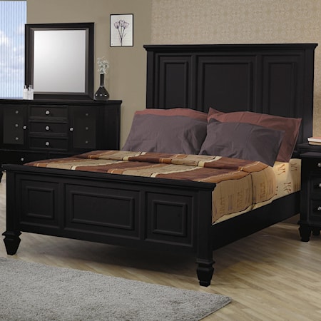 King Headboard & Footboard Bed