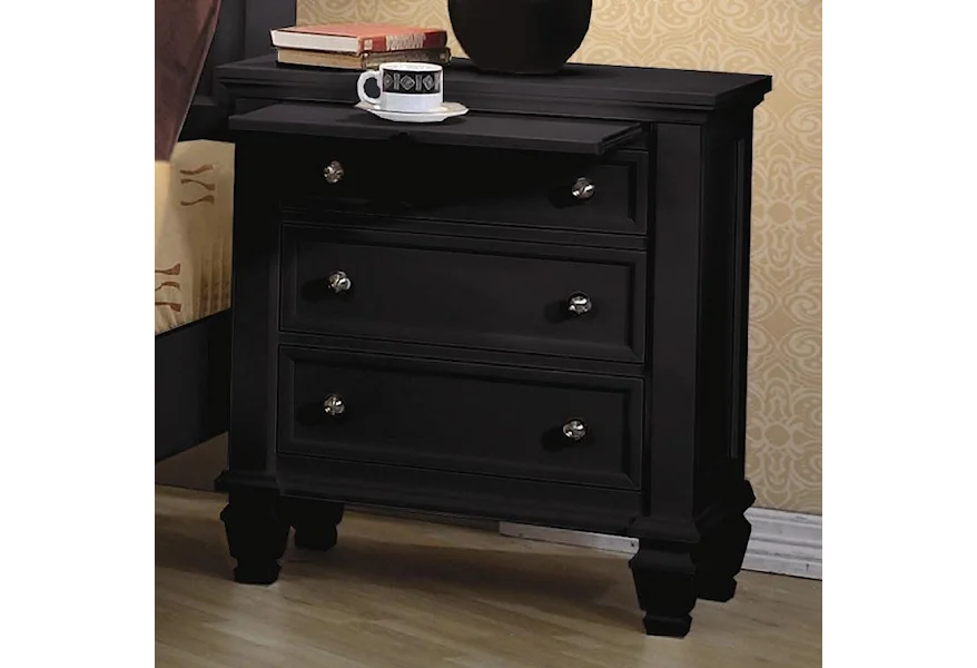 Sandy Beach Nightstand by Coaster at Z & R Furniture