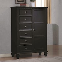 Door Dresser with Concealed Storage