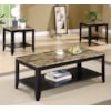 Coaster Occasional Table Sets EVERYDAY BROWN 3 PC OCCASIONAL | SET