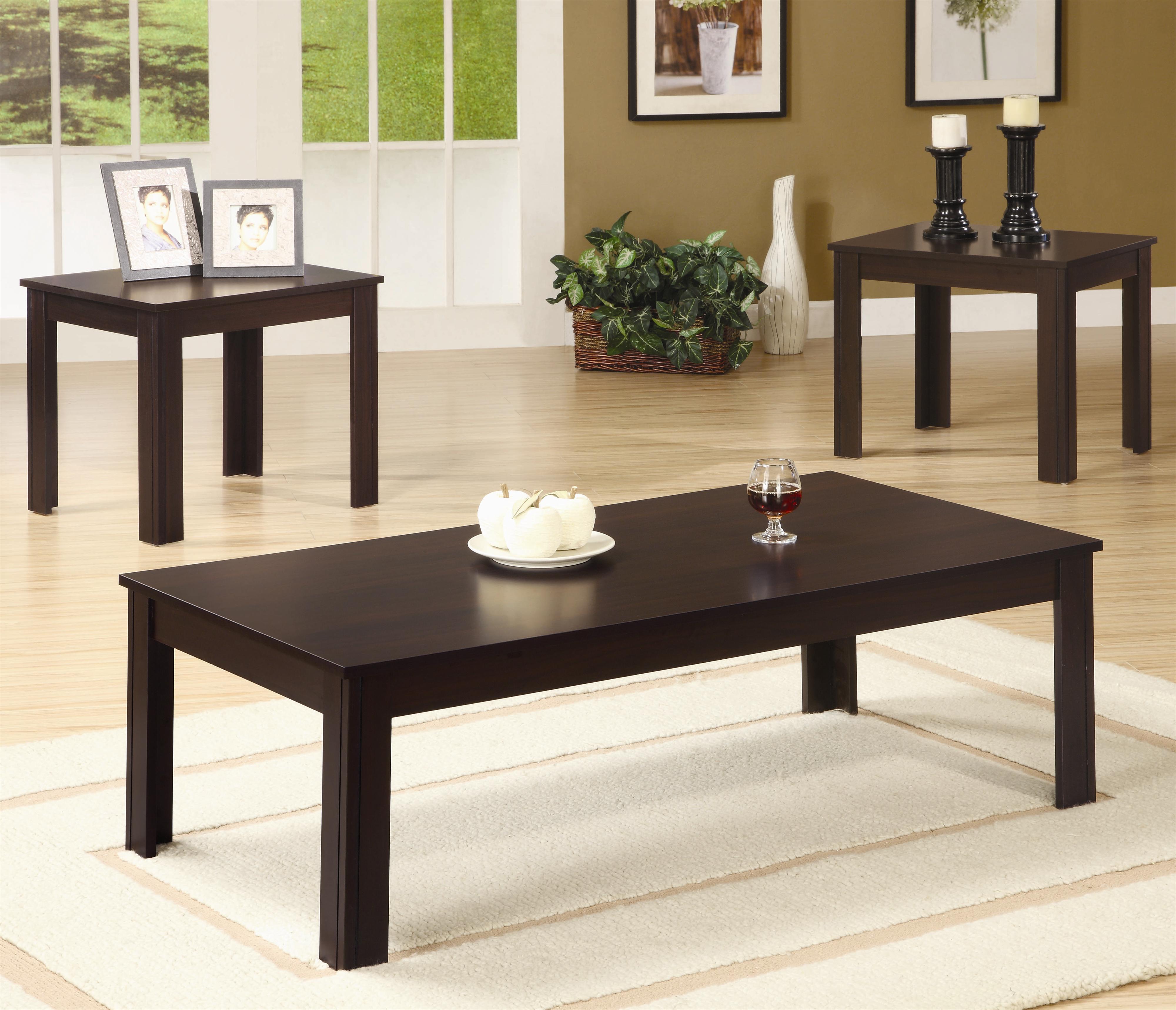 3 Piece Table Set