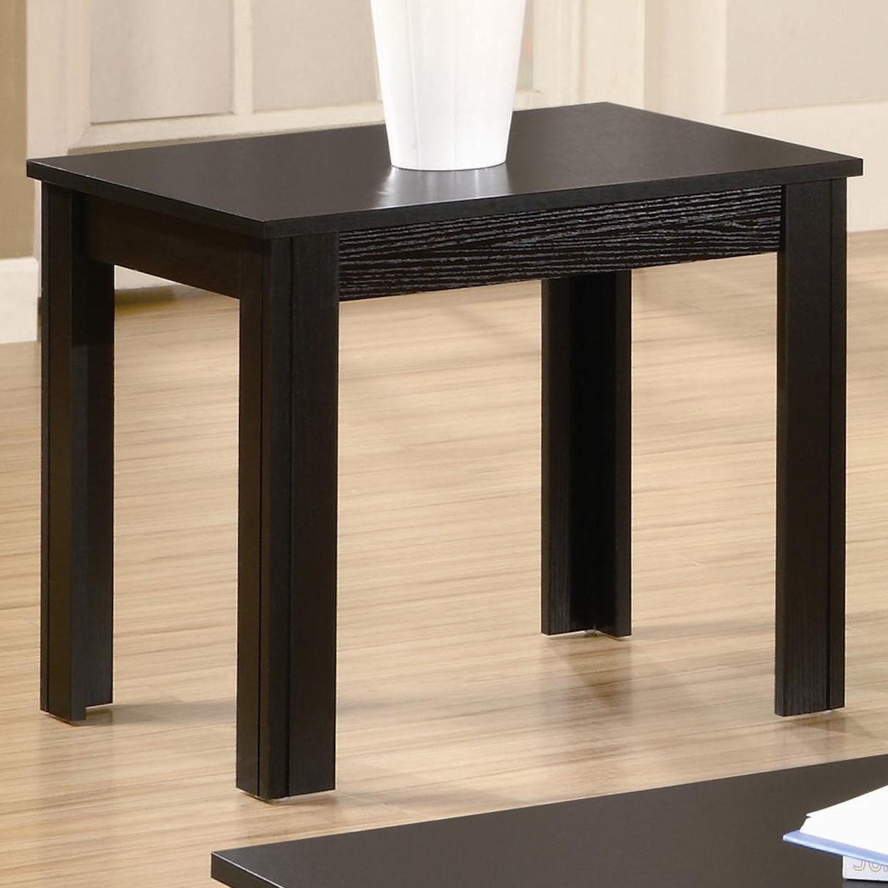 Coaster Occasional Table Sets BLACK FINISH COFFEE | 3 PC OCCASIONAL SET