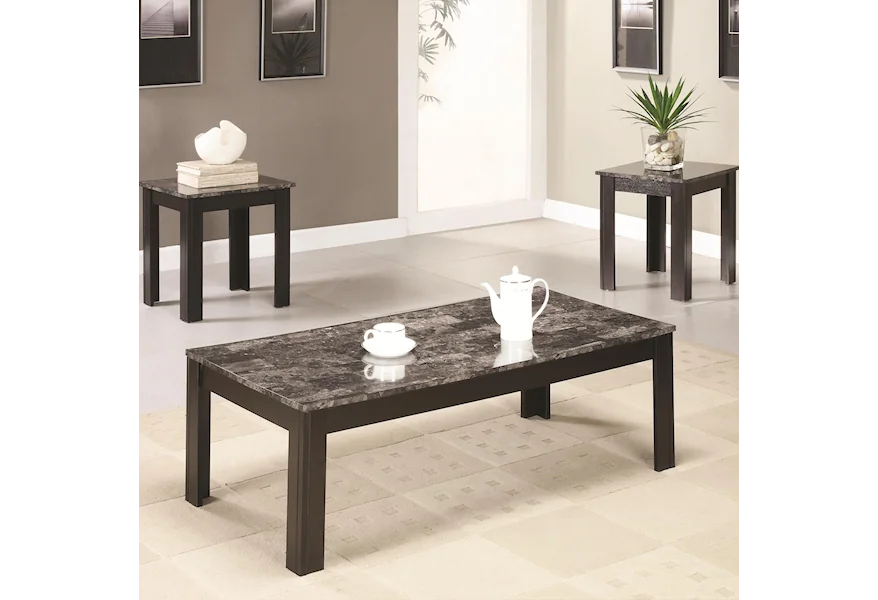 Occasional Table Sets 3PC Occasional Group by Coaster at Arwood's Furniture