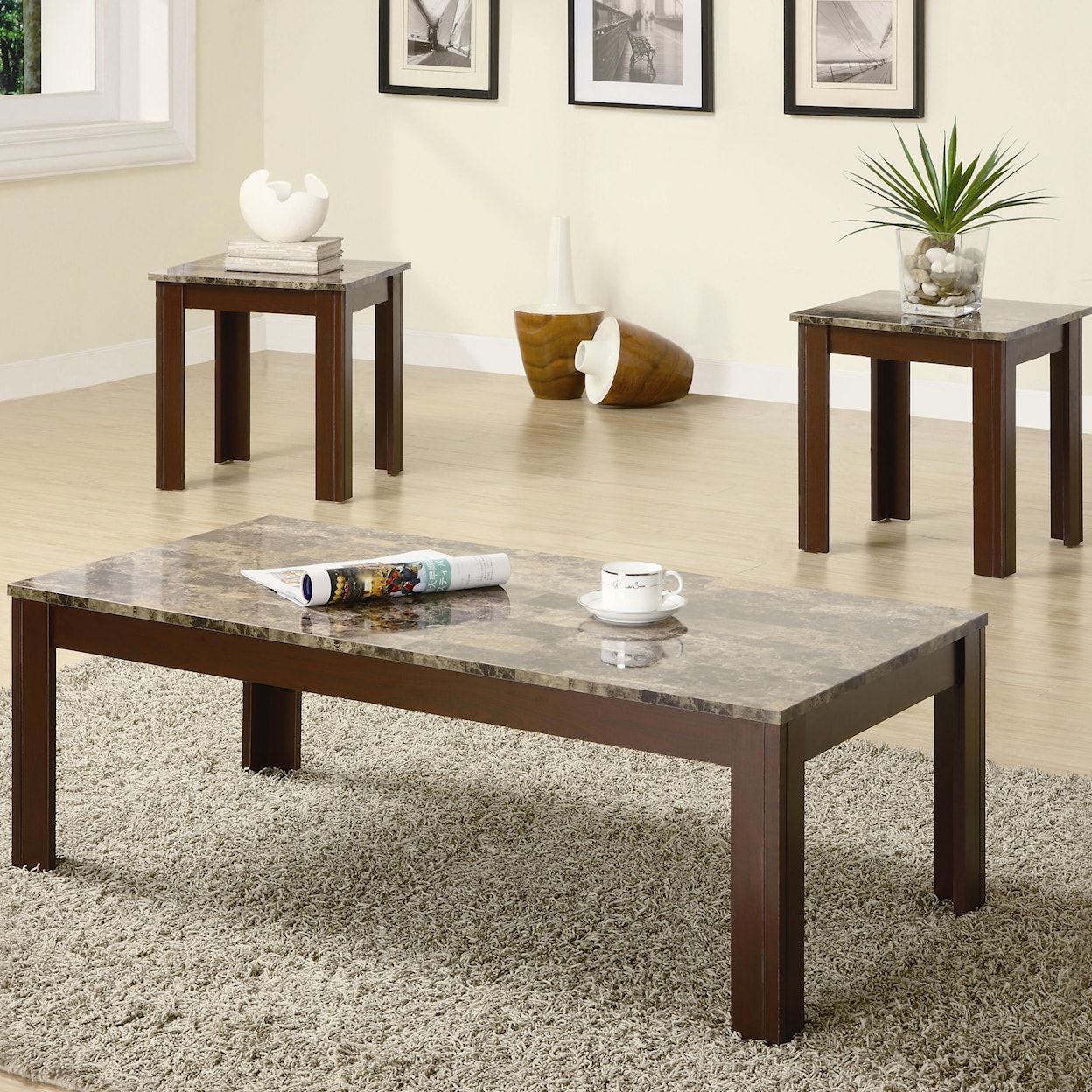 Coaster Occasional Table Sets 3PC Occasional Group