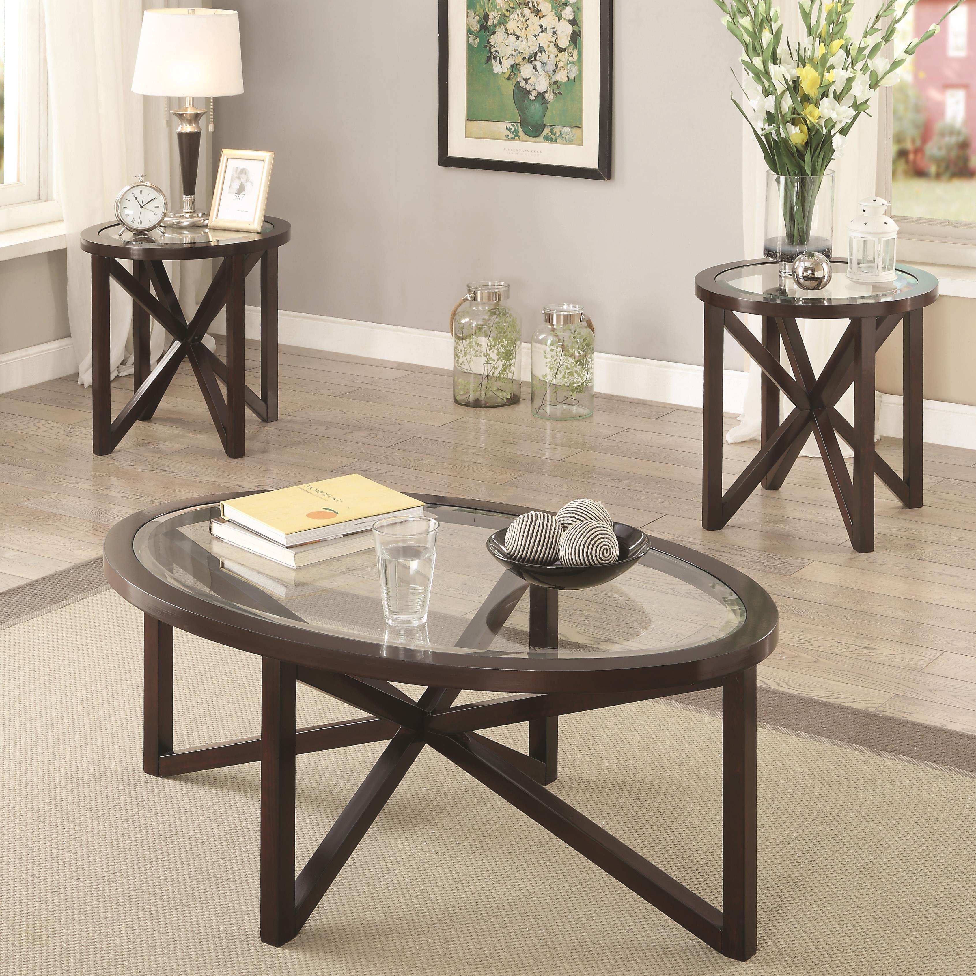 3 Piece Accent Table Set