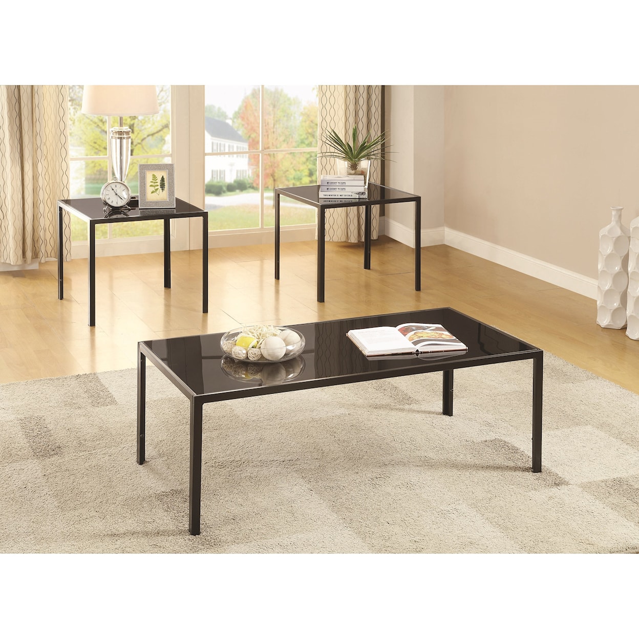 Coaster Occasional Table Sets 3 Piece Occasional Set
