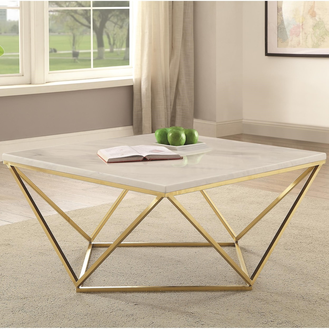 Coaster 700846 Contemporary Coffee Table