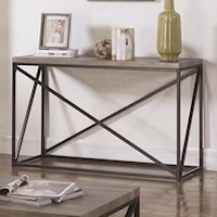 Industrial Sofa Table