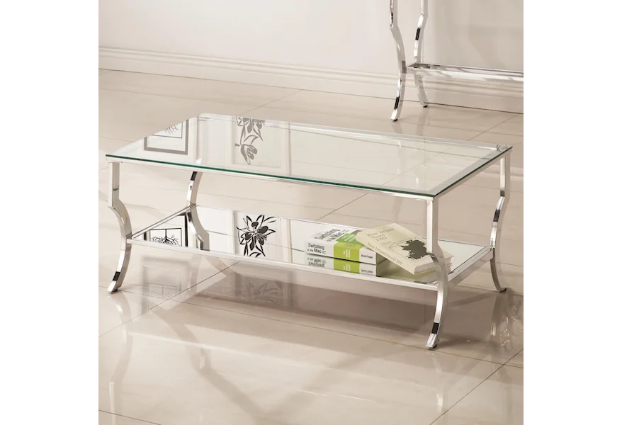 72033 Coffee Table by Coaster at Z & R Furniture