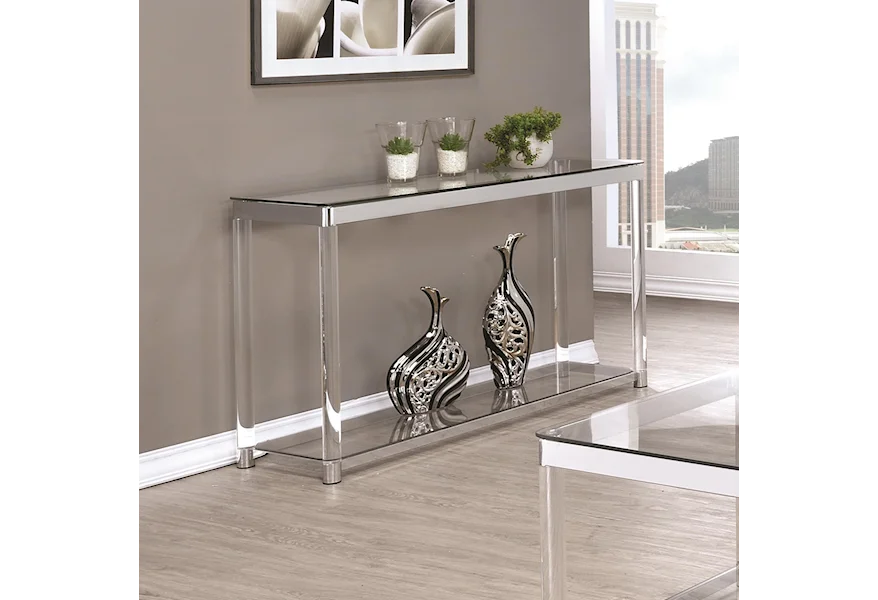72074 Sofa Table by Coaster at Z & R Furniture
