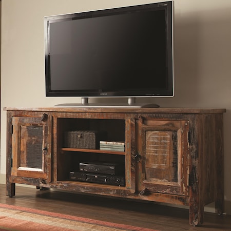 Reclaimed Wood TV Stand