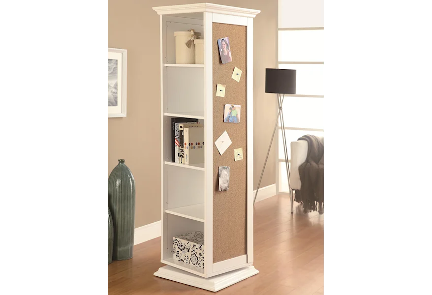 Accent Cabinets Swivel Storage Cabinet by Coaster at Pedigo Furniture