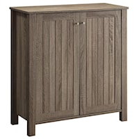 Weathered Gray Shoe Cabinet/Accent Cabinet