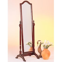 Cheval Mirror with Arched Top