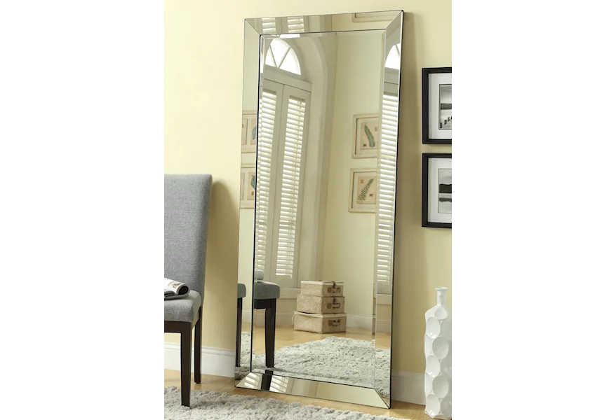 Accent Mirrors Floor Mirror by Coaster at Furniture Discount Warehouse TM