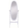 Coaster Accent Mirrors WHITE CHEVAL MIRROR |