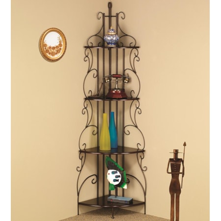 Copper Corner Rack