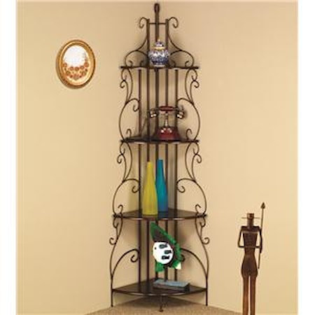 Copper Corner Rack