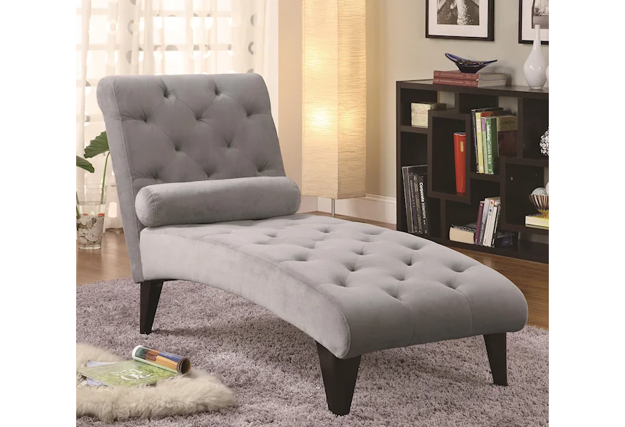 Accent Seating Chaise by Coaster at Nassau Furniture and Mattress