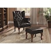 Coaster Accent Seating Chair and Ottoman